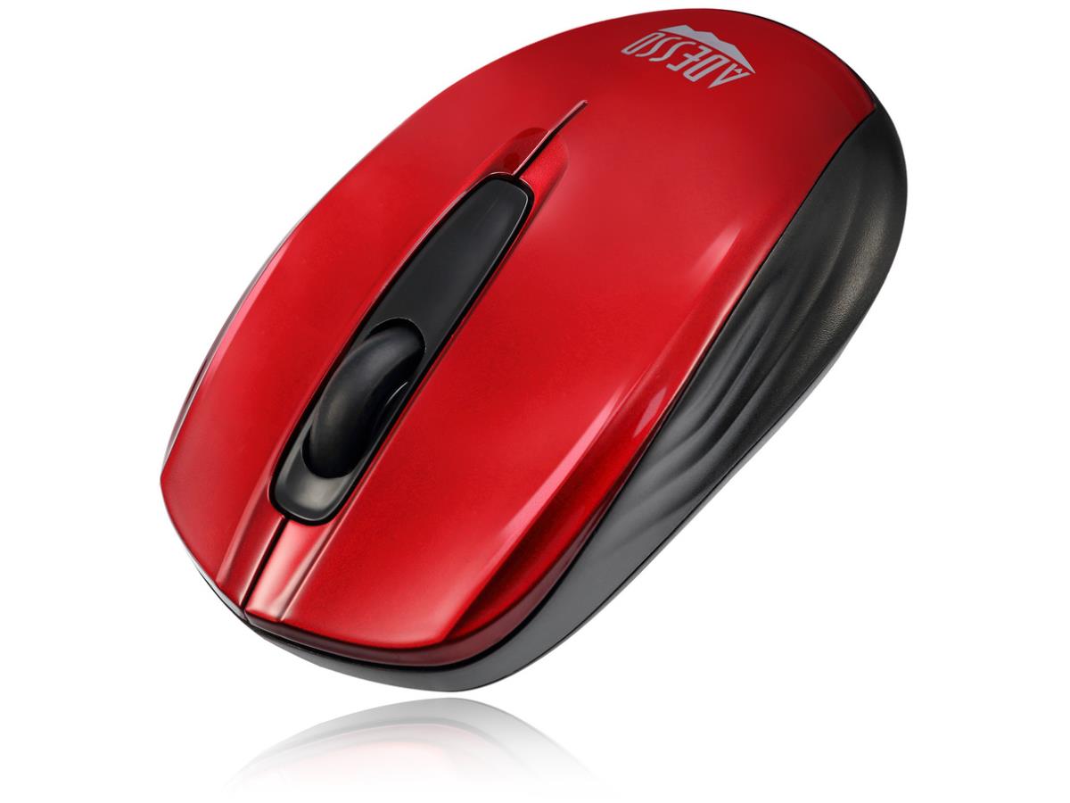 2.4Ghz Wrls Mini Mse Red