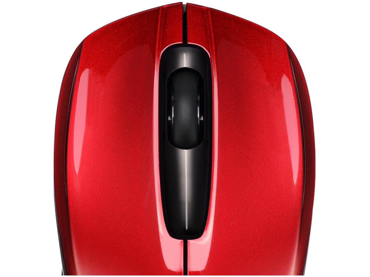 2.4Ghz Wrls Mini Mse Red
