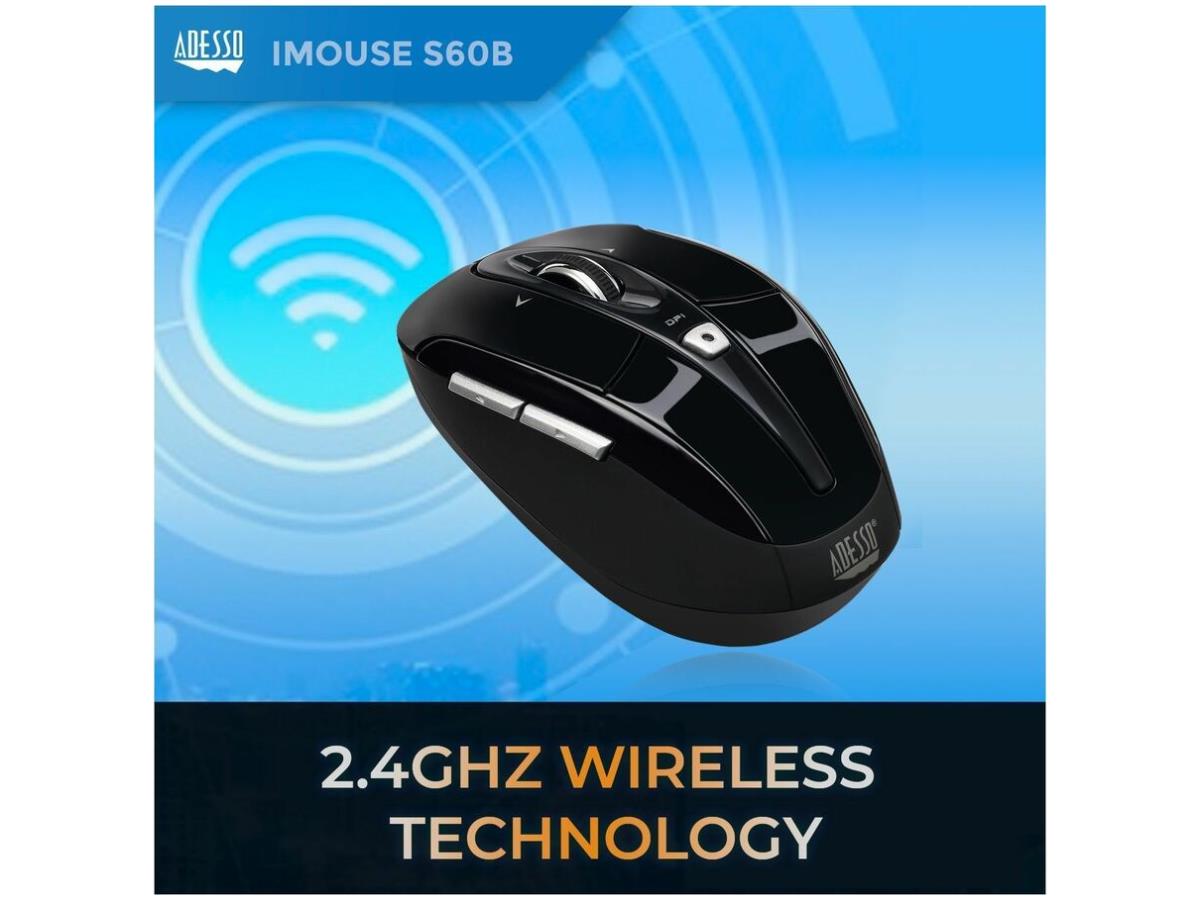 2.4Ghz Wrls Mse On/Off Swtch Blk
