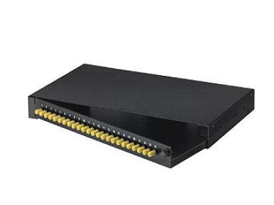 Black Box Corp Fiber Panels, 1U, Loaded With Jpm370A-R2