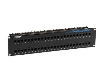 Black Box Corp Through Patch Panel, Unshield Jpm810A-R2