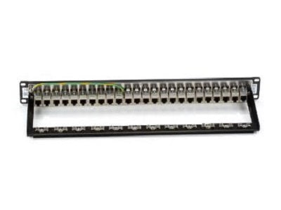 Black Box Corp D-Through Patch Panel, Shielded, Jpm814A
