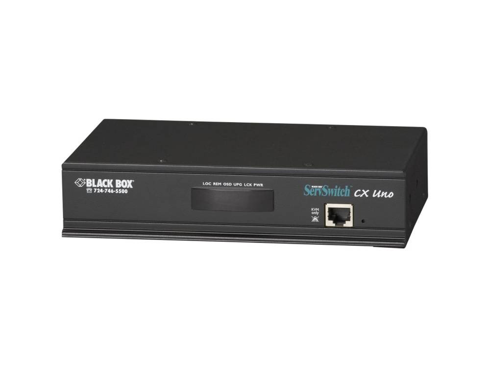 Black Box Corp Servswitch Cx Uno,16-Port Kv0161A