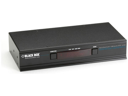 Black Box Corp Ch Wizard DVI de doble enlace (USB), 4 Kv2004A