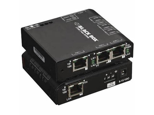 Black Box Corp Switches, Hardened, 12 Vdc Lbh101A-H-12