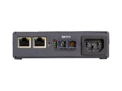 Black Box Corp Gig Media Conver 3 Port Inter Pow Sm/Sc