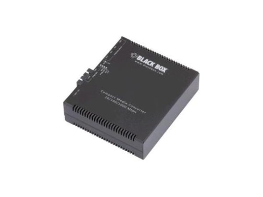 Black Box Corp Gig Media Conver 3 Port Inter Pow Sm/Sc