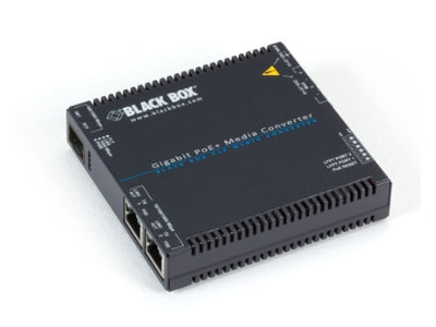 Black Box Corp Poe+ 10/100/1000 Med Convsfp Lgc5210A