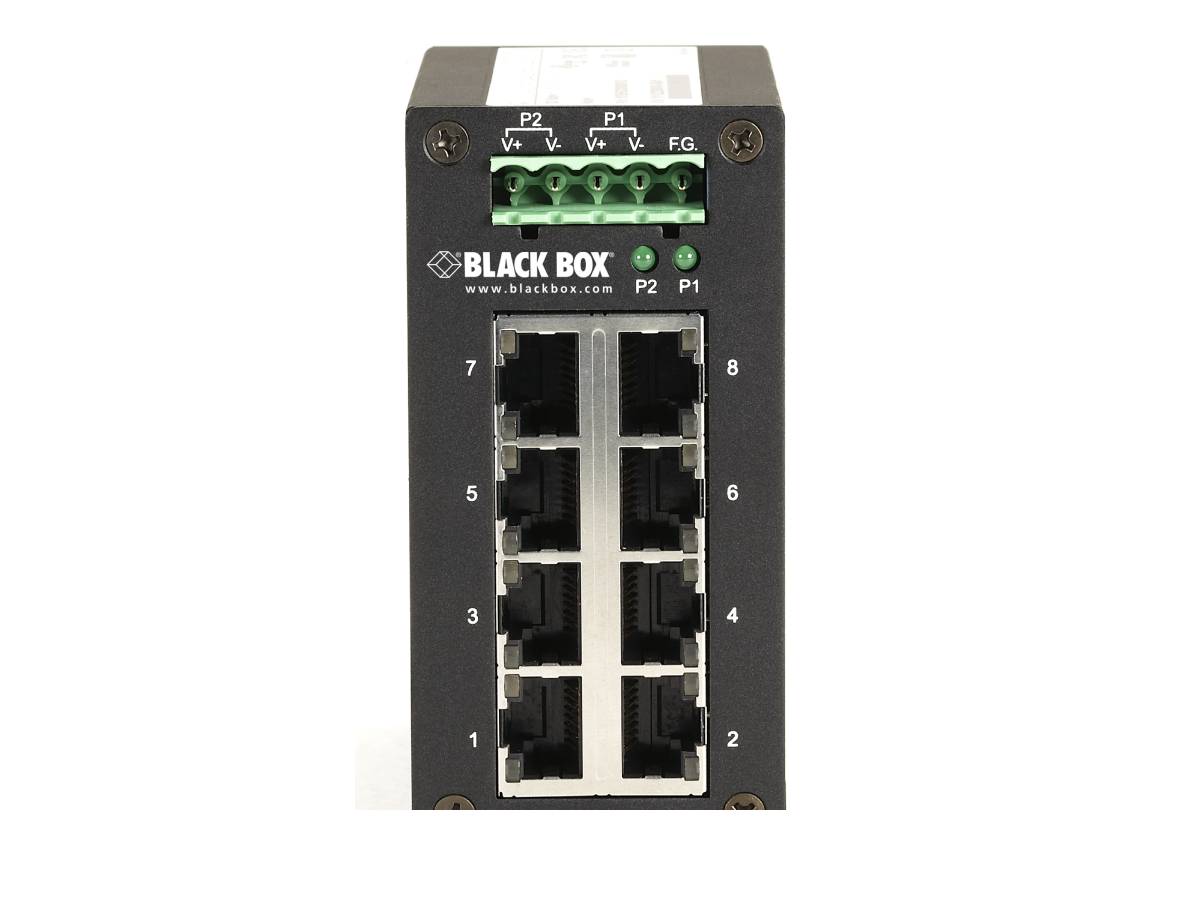 Black Box Corp Edge Switch Hardened Lgh008A