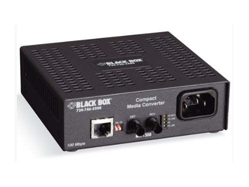 Black Box Corp Ia Converter, 100Base-Tx/100B Lhc002A-R4