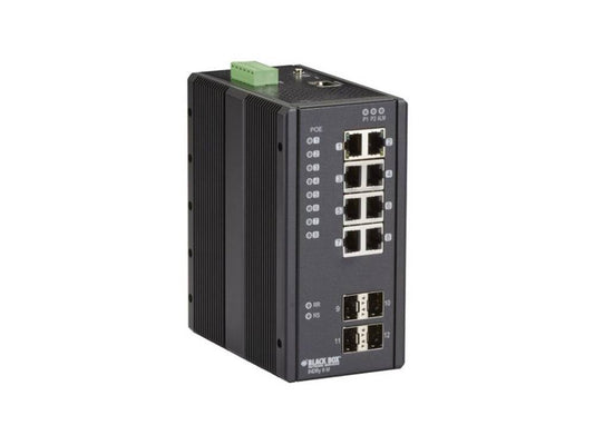 Black Box Corp Dustrial Managed Gigabit Switch Lie1014A