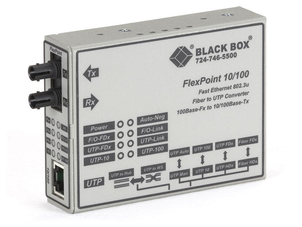 Black Box Corp Odular Media Converter, 10Bas Lmc100A-R3