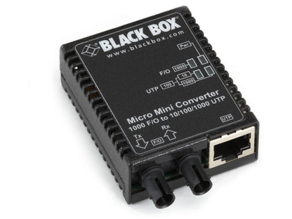 Black Box Corp 0/1000 St Media Converter Us Ps Lmc4001A