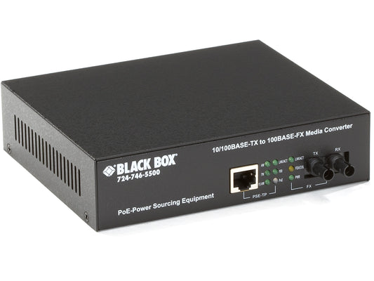 Black Box Corp Media Converter, 10Base-T/100Bas Lpm601A