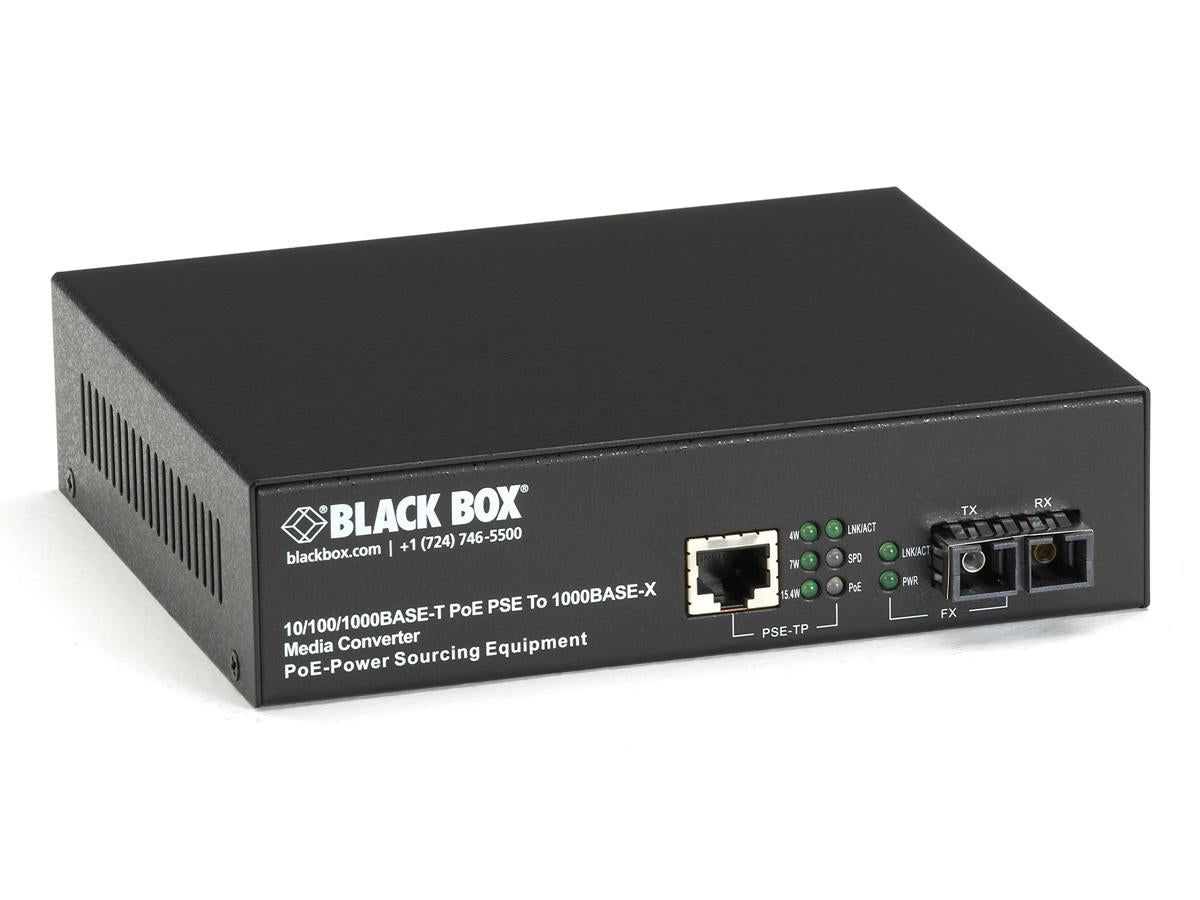 Black Box Corp T Media Converter, Multimo Lps500A-Mm-Sc