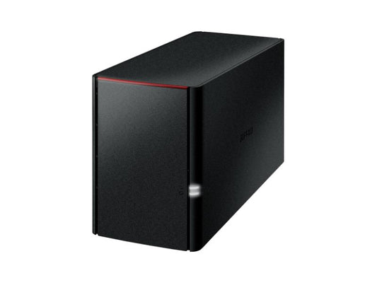 Buffalo Linkstation 220 8 TB, 2 bahías NAS para el hogar (2 x 4 TB), disco duro estándar