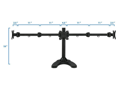 Mount It Triple Monitor Desk Mount Stand Mi-789
