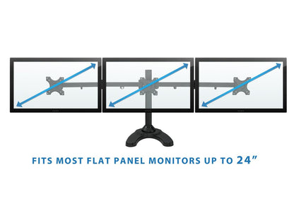Mount It Triple Monitor Desk Mount Stand Mi-789