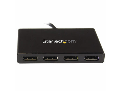 Concentrador Mini DisplayPort MST de 4 puertos Startech.Com - 4K 30Hz - Mini DP T