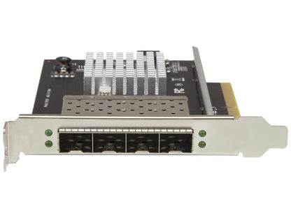 Tarjeta de red Startech.Com de cuatro puertos 10G SFP+, Intel XL710 Open SFP