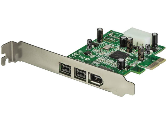 Adaptador de tarjeta PCI Express Firewire de 3 puertos, 2B, 1A, 1394 de Startech.Com