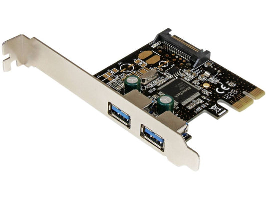 Startech.Com 2 Port Pci Express Usb 3.0 Controller Card W/ Sata Po
