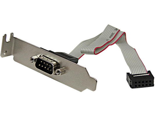 Startech.Com - Conector macho serie de 9 pines a conector de placa base de 10 pines Lp Slo