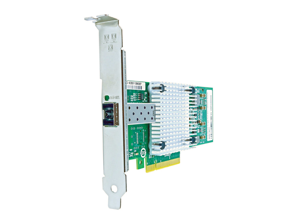 Axiom 10Gbs Single Port Sfp+ Pcie X8 Nic For Qlogic W/Transceiver
