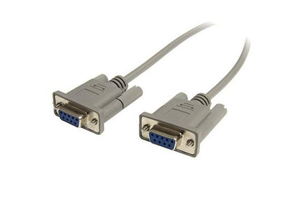 Câble null modem série DB9 croisé Startech.Com de 7,6 m (25 pi) - F/F -