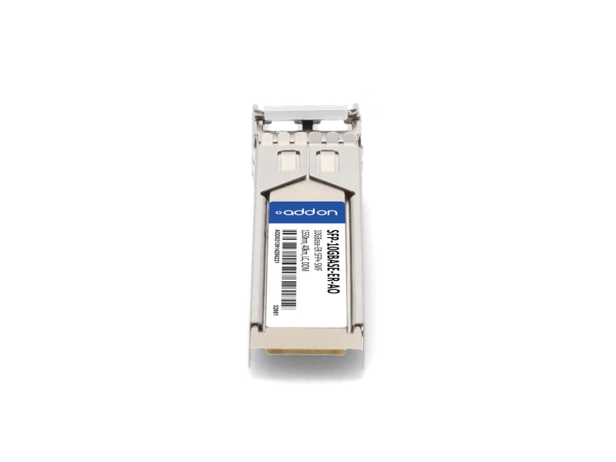Addon Msa And Taa Compliant 10Gbase-Er Sfp+ Transceiver (Smf, 1550