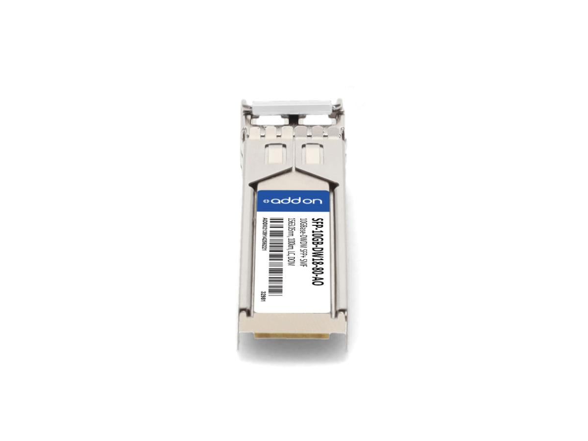 Addon Msa And Taa Compliant 10Gbase-Dwdm 100Ghz Sfp+ Transceiver (