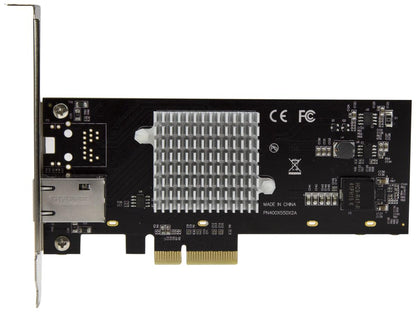 Tarjeta de red PCIe 10G de 1 puerto Startech.Com - 10Gbase-T / Nbase-T -