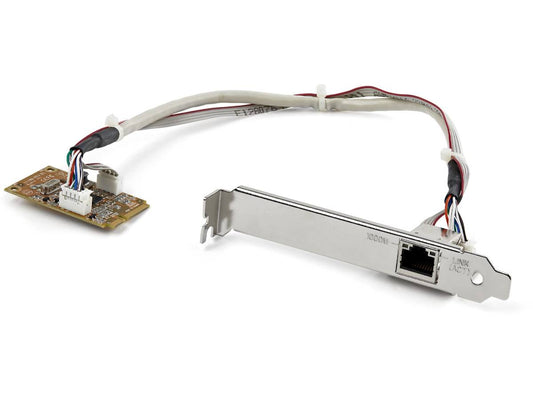 Tarjeta Mini PCIe Startech.Com - Puerto RJ45 de 10/100/1000 Mbps - IEEE 802.