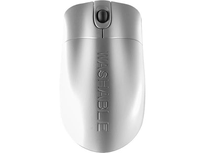 Waterproof, Scroll Wheel, 2 Button, White, Usb