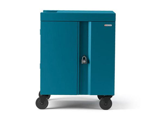 Bretford Cube Charge Cart 32 Ac, Pacific Blue