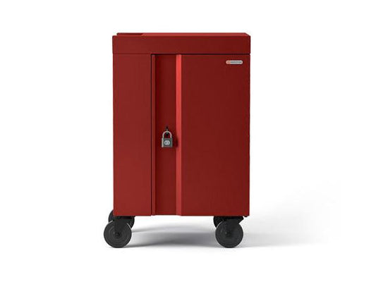 Bretford Cube Mini 20 Charge Cart Red