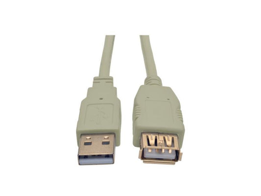 Tripp Lite Usb 2.0 Hi-Speed Extension M/F Beige 6Ft
