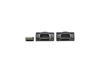 Adaptador USB a serie DB9 FTDI de 2 puertos de Tripp Lite