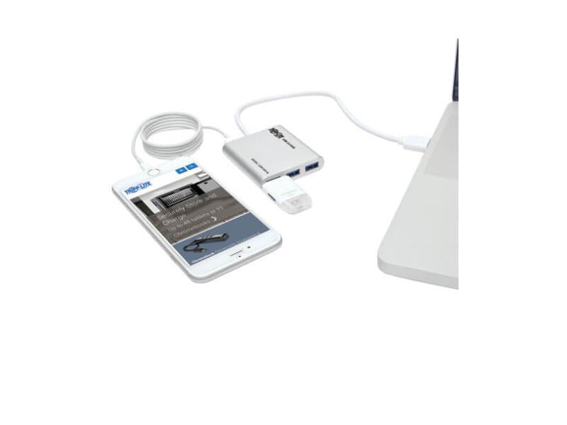 Tripp Lite 4-Port Portable Usb 3.0 Super Mini Hub