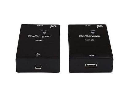 Startech.Com Usb 2.0 Extender Over Cat5E/Cat6 Cable (Rj45), Up To