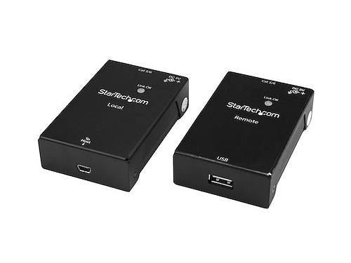 Startech.Com Extensor USB 2.0 sobre cable Cat5E/Cat6 (Rj45), hasta