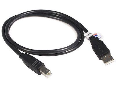 Cable USB 2.0 de 3 m con certificación A a B de Startech.Com - M/M - 3 m (típico)