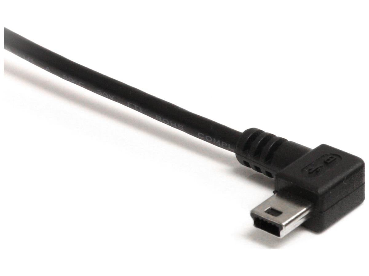 Startech.Com 3 Ft. (0.9 M) Left Angle Mini Usb Cable - Usb 2.0 A T