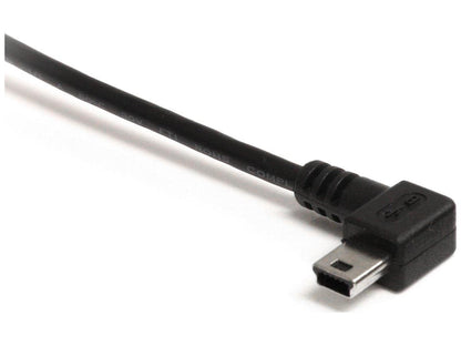 Startech.Com 3 Ft. (0.9 M) Left Angle Mini Usb Cable - Usb 2.0 A T