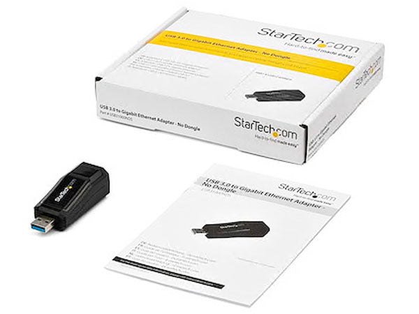 Adaptateur réseau Startech.Com USB 3.0 vers Gigabit Ethernet - 10/