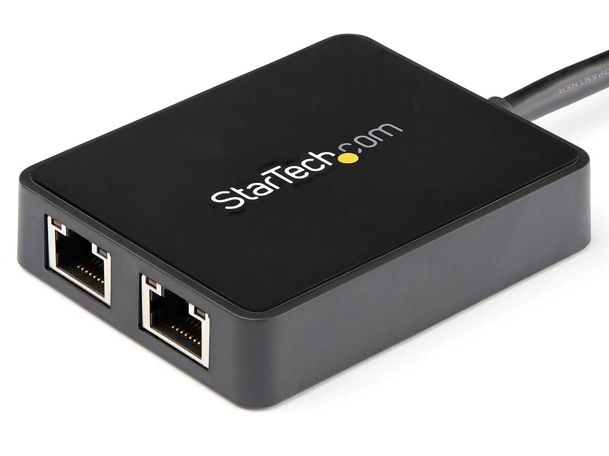 Adaptateur USB 3.0 vers Gigabit Ethernet double port Startech.Com avec USB
