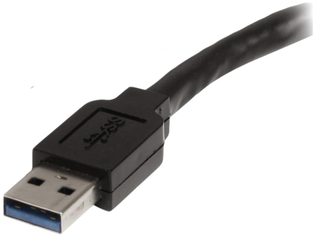 Startech.Com 32.8 Ft Active Usb 3.0 Extension Cable With Ac Power