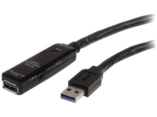 Cable de extensión USB 3.0 activo de 10 m con alimentación de CA de Startech.Com