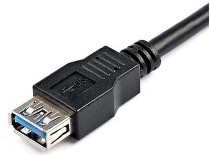 Câble d'extension USB 3.0 SuperSpeed ​​A vers A de 2 m, noir, Startech.com