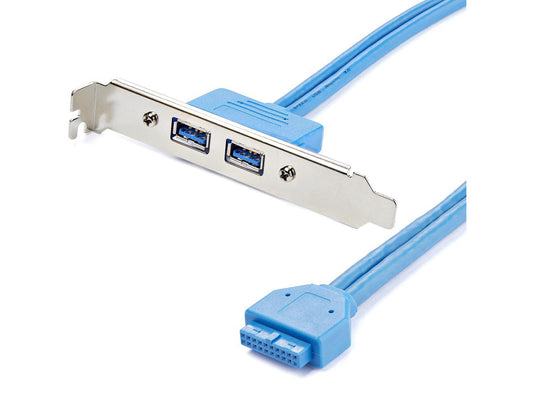 Adaptador de ranura hembra USB 3.0 A de 2 puertos Startech.Com - USB 3.0